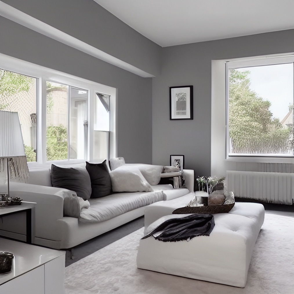 20 Ideen für ein modernes Wohnzimmer in Grau