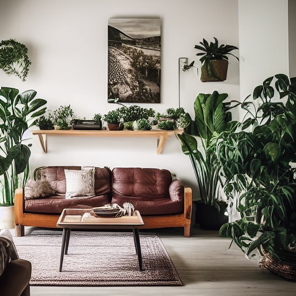 Pflanzen im Wohnzimmer: 16 inspirierende Ideen