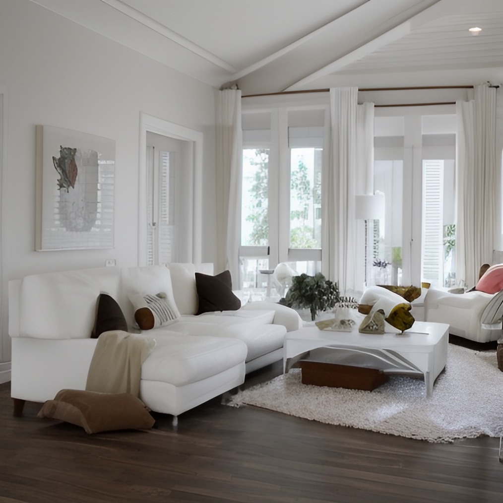 10 Ideen, die dein weißes Wohnzimmer zum Hingucker machen