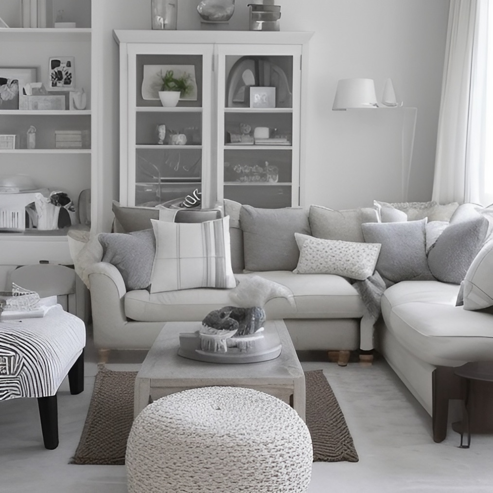 10 Ideen, die dein weißes Wohnzimmer zum Hingucker machen