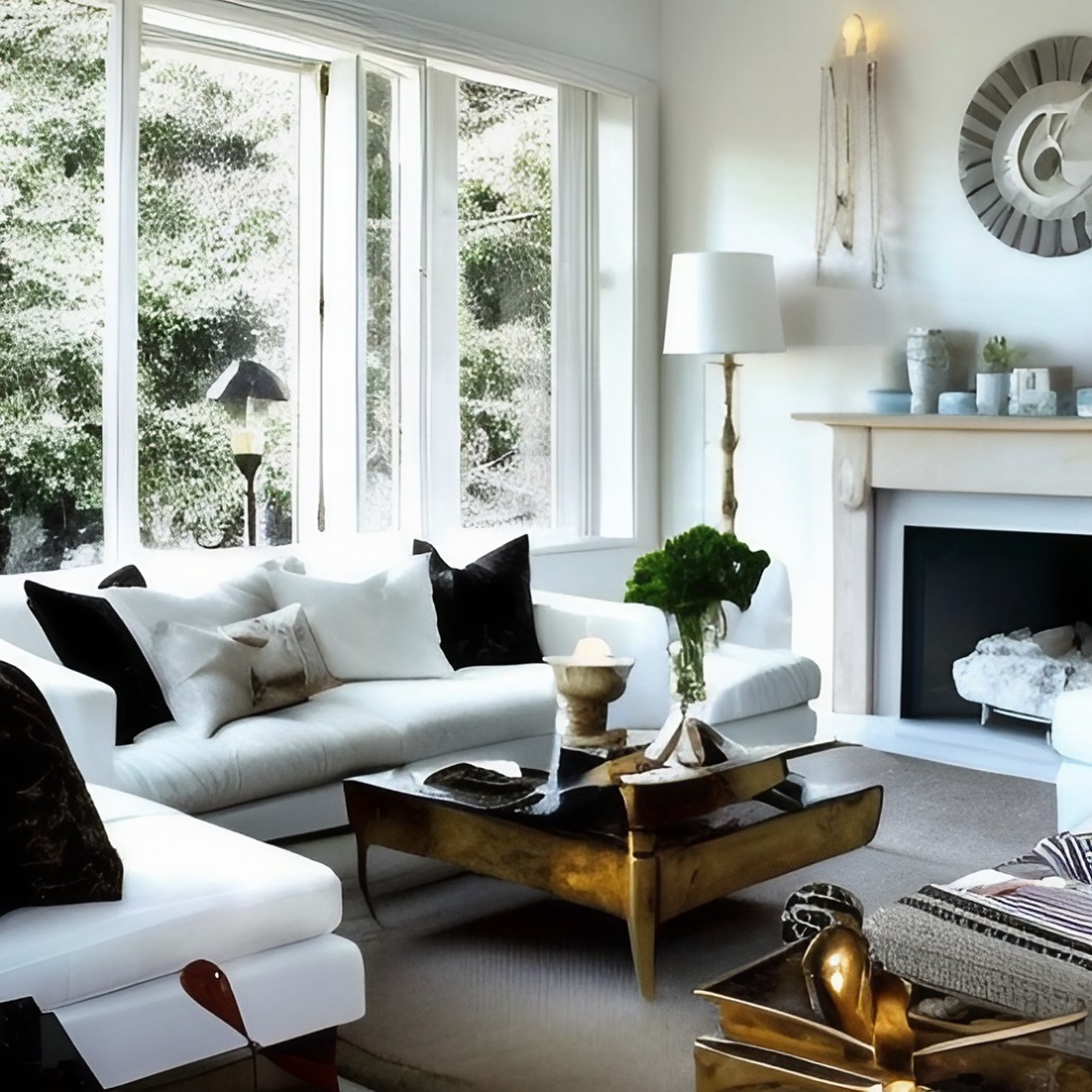 10 Ideen, die dein weißes Wohnzimmer zum Hingucker machen