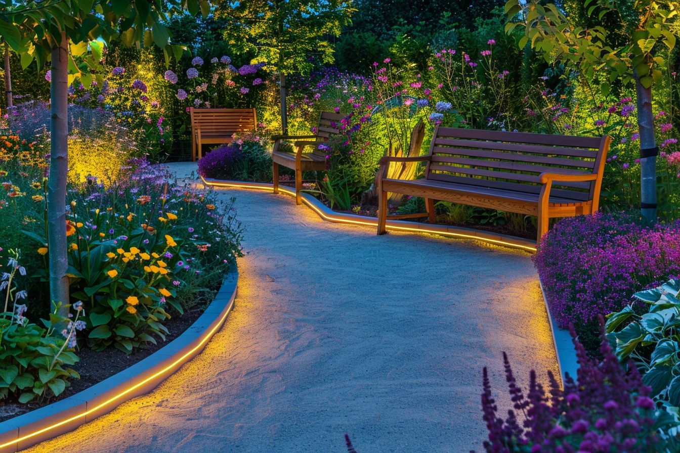 Ideen und Inspiration für Gartenbeleuchtung- Setze Akzente mit LED-Streifen