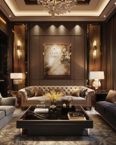 Luxus-Wohnzimmer einrichten: 15 edle Ideen