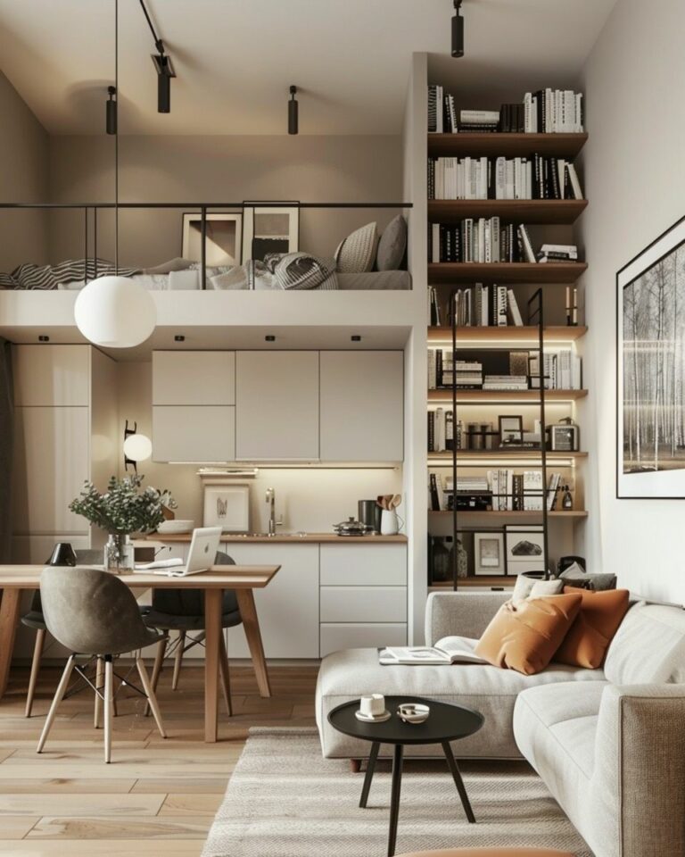 kleines-Wohnzimmer-mit-Essbereich-einric
