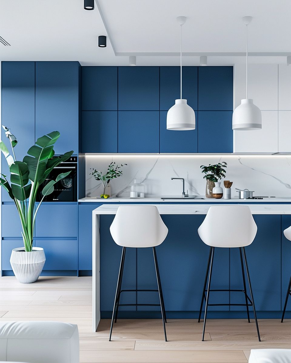 Inspiration für Küchen in Blau: 11 kreative Ideen - Hygge and Home