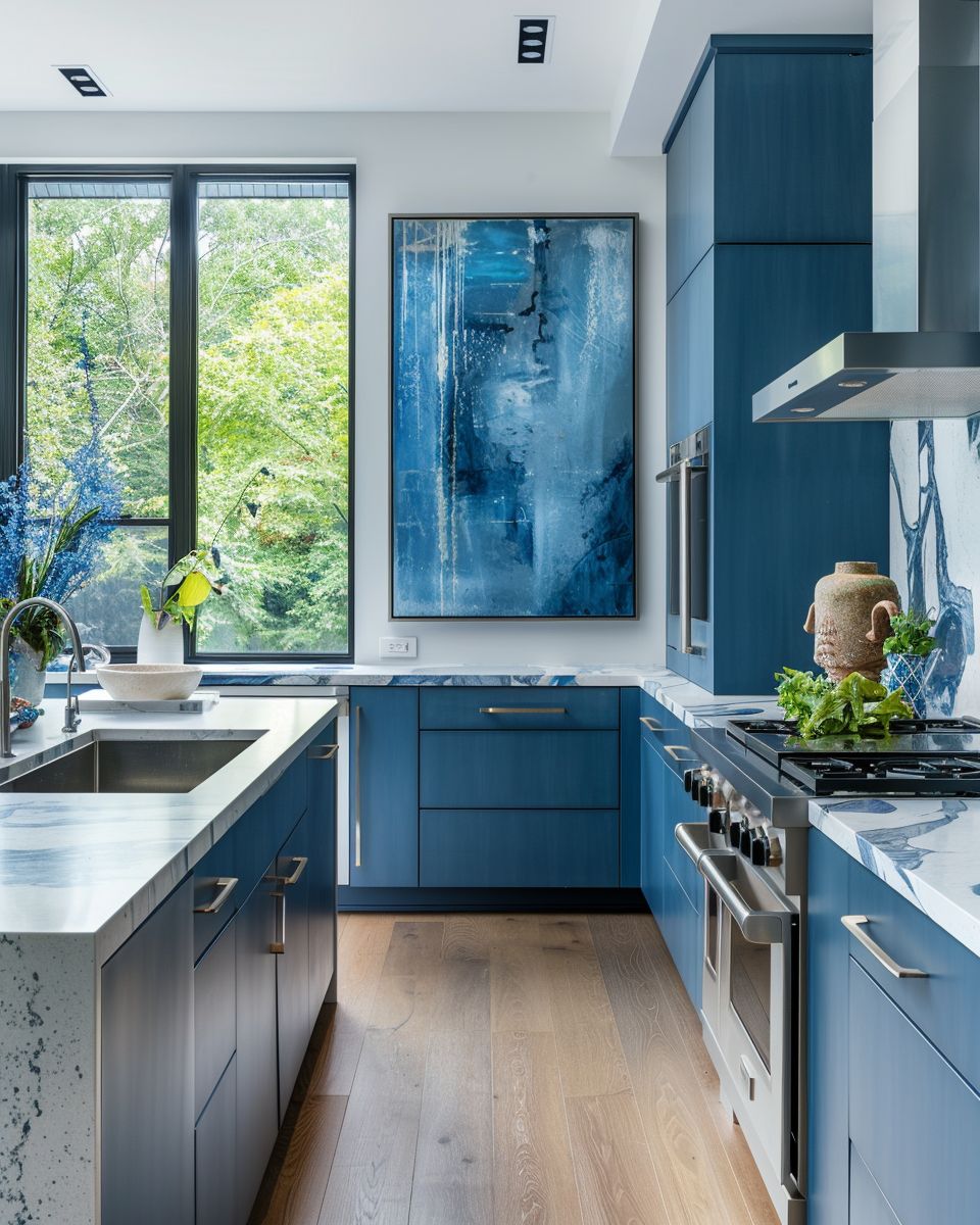 Inspiration für Küchen in Blau: 11 kreative Ideen - Hygge and Home