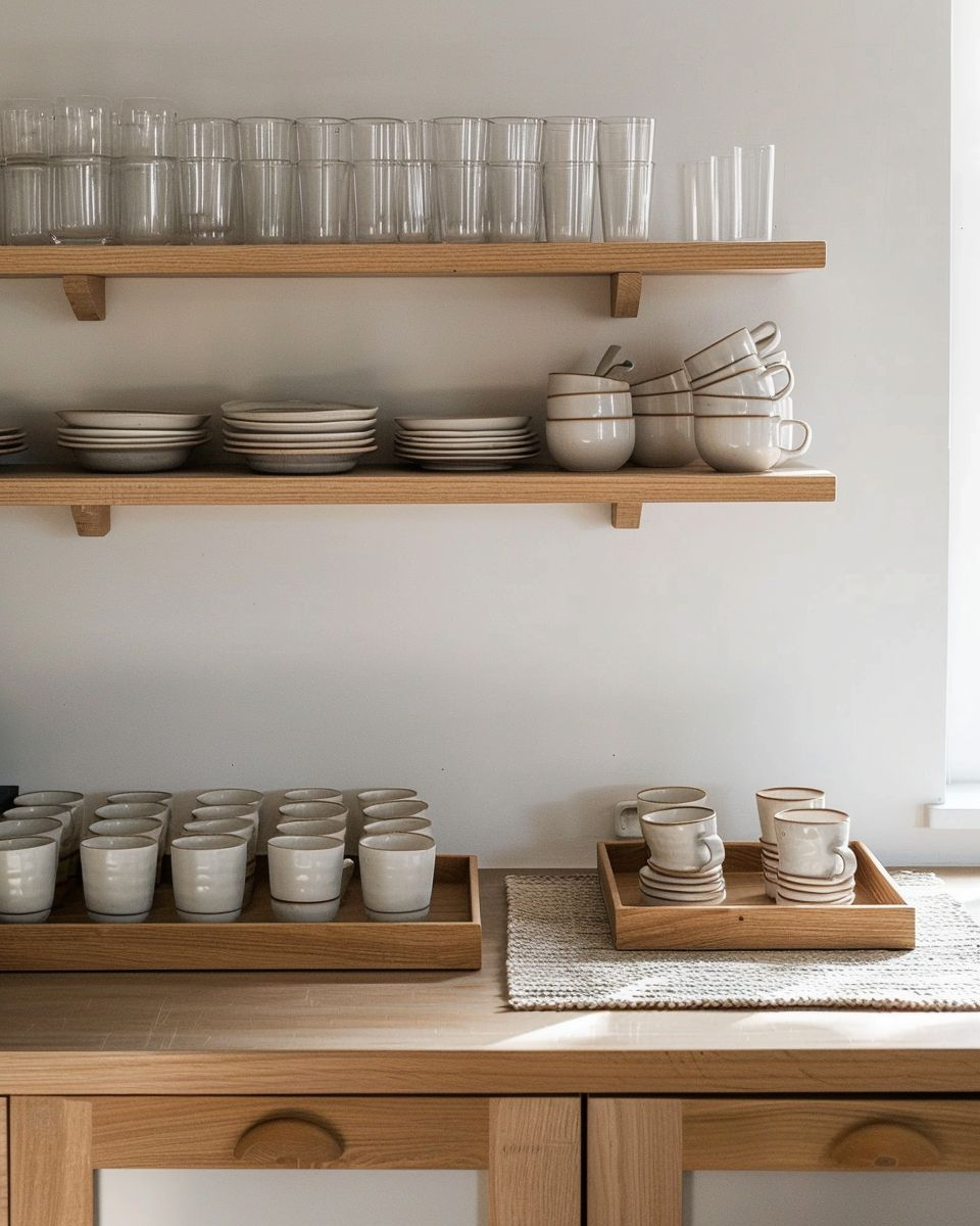 Küche ohne Hängeschränke einrichten: 19 stilvolle Ideen - Hygge and Home