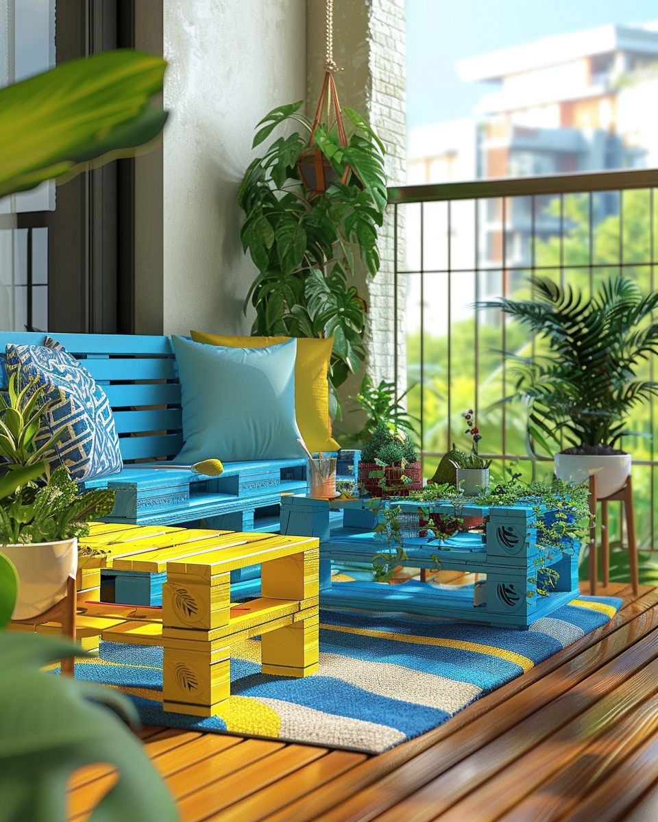 Palettenmöbel-Ideen: Garten und Balkon – 13 kreative Ideen - Hygge and Home