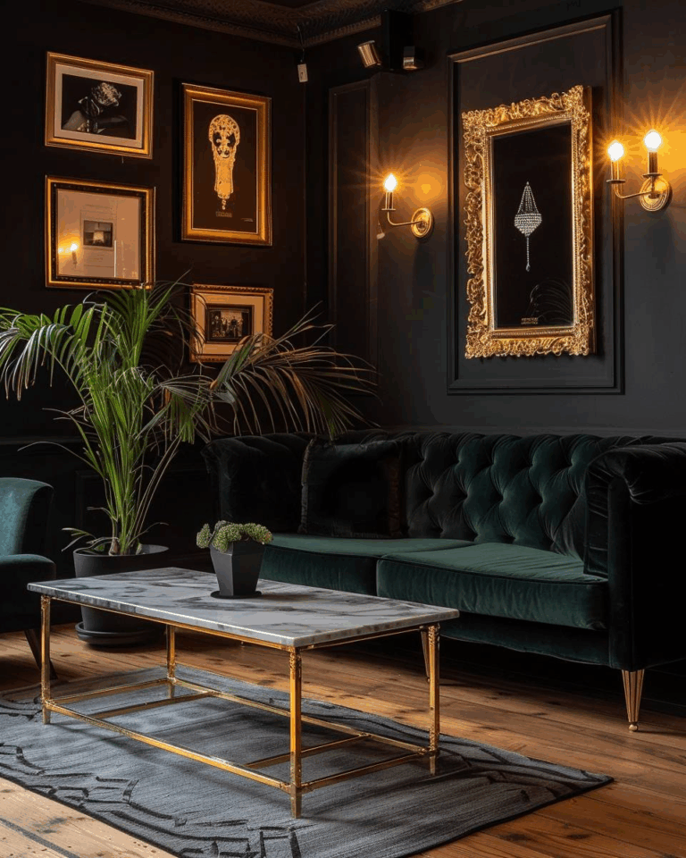 Wandfarbe Schwarz: 20 stilvolle Ideen zur Gestaltung - Hygge and Home