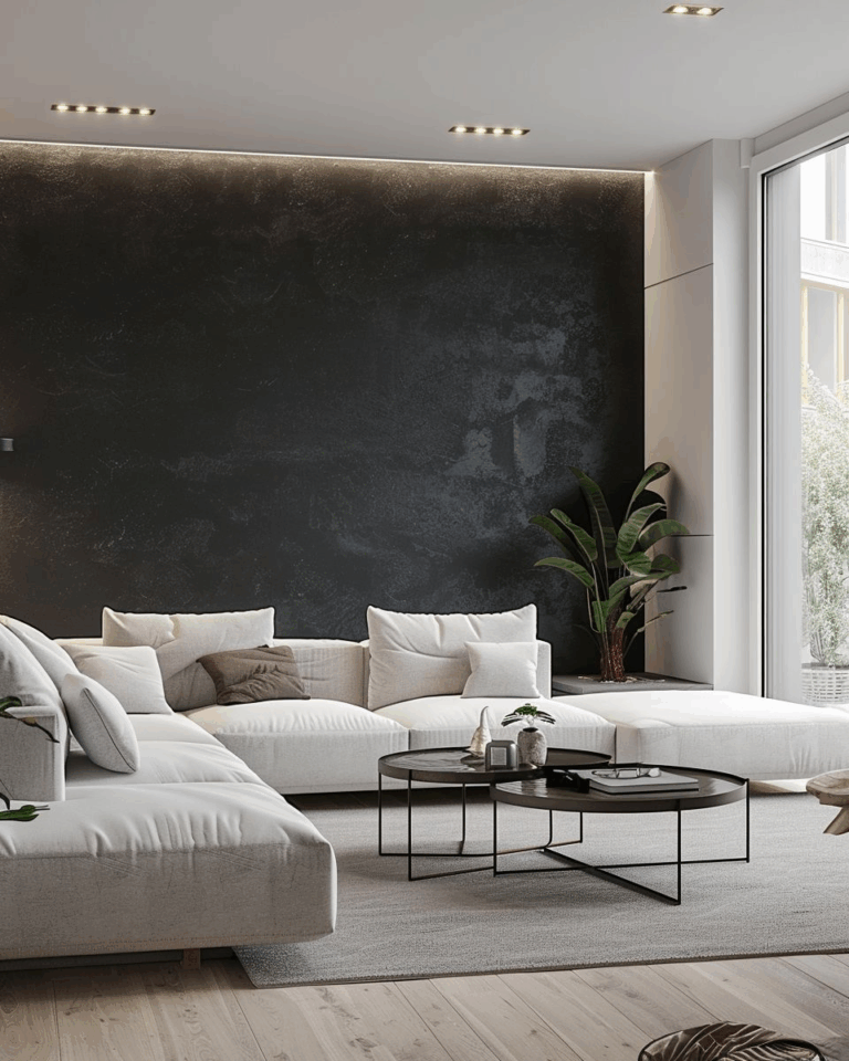 Wandfarbe Schwarz: 20 stilvolle Ideen zur Gestaltung - Hygge and Home