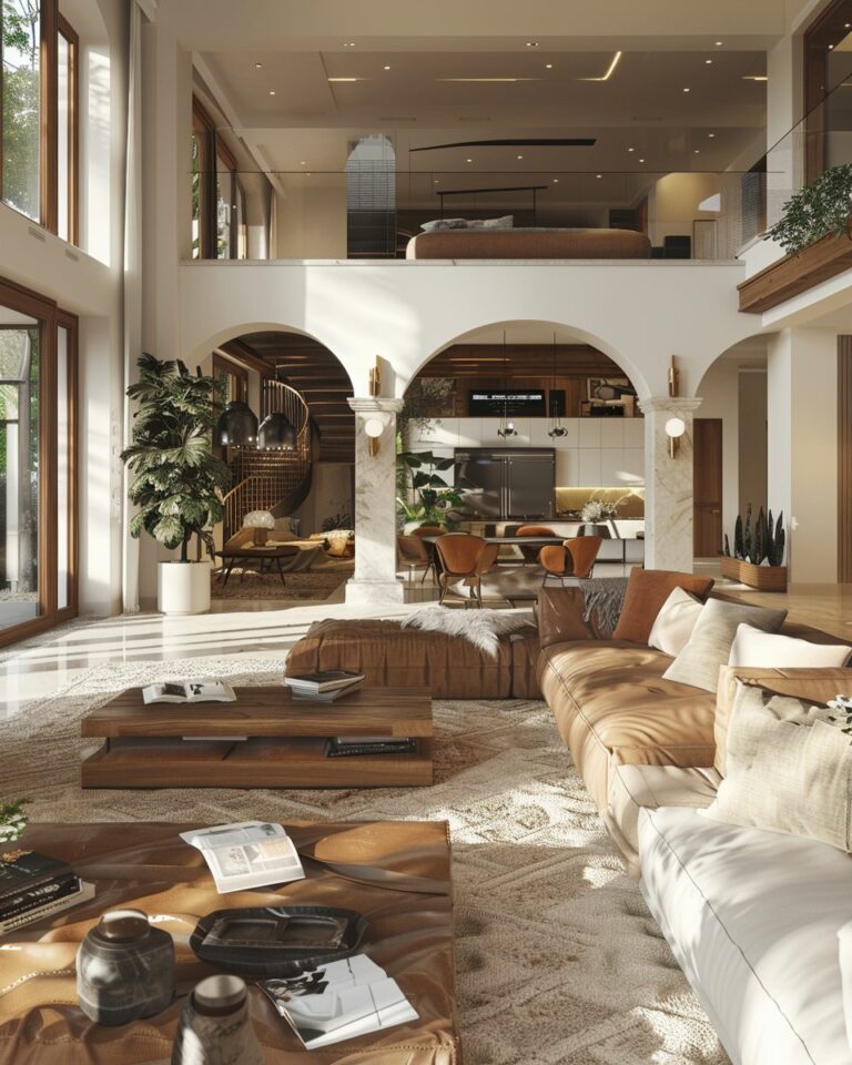 Wohnzimmer mit hohen Decken einrichten: 15 kreative Ideen - Hygge and Home