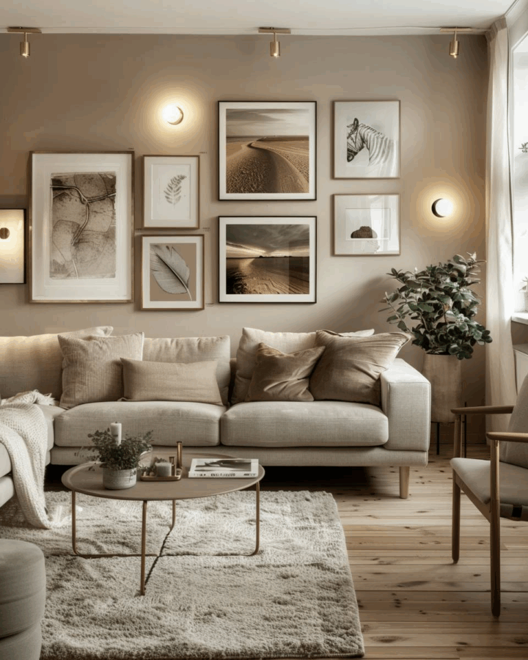 Bilderwand Wohnzimmer Ideen: 16 kreative Inspirationen - Hygge and Home