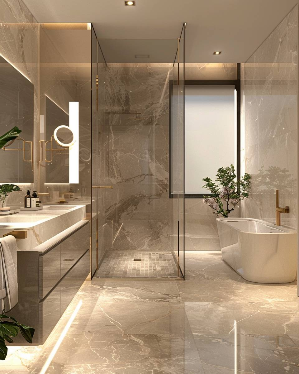 Badezimmer mit Marmor gestalten: 19 stilvolle Ideen - Hygge and Home