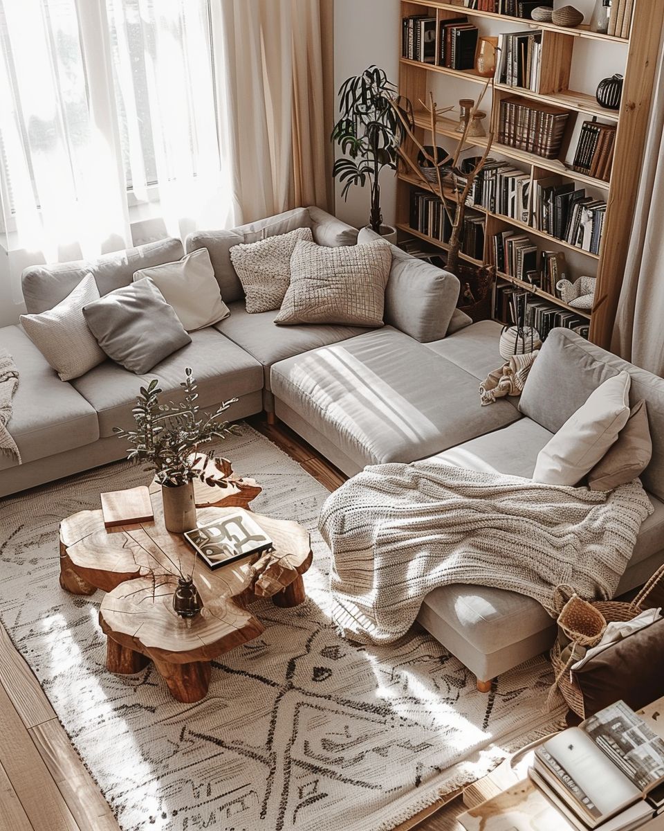 Wohnzimmer in L Form einrichten 20 kreative Ideen   Hygge and Home