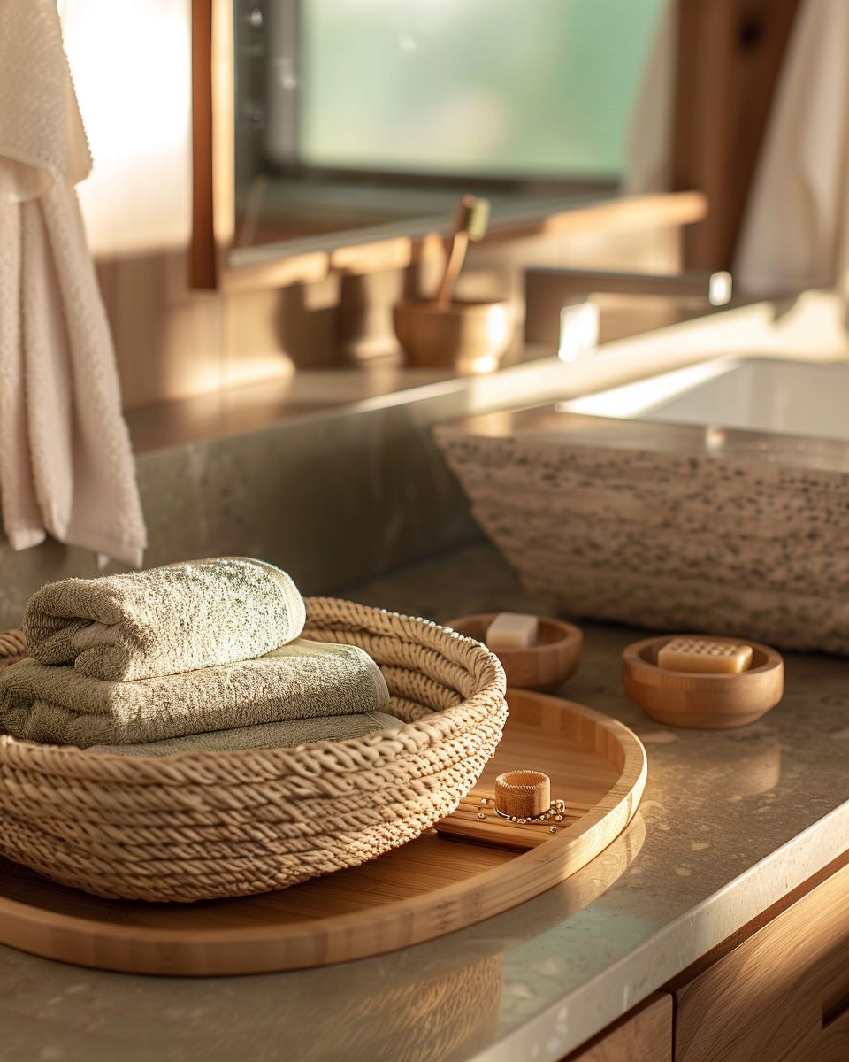 Inspiration: Badezimmer nachhaltig gestalten- Veredle mit handgemachten Accessoires aus Naturmaterialien