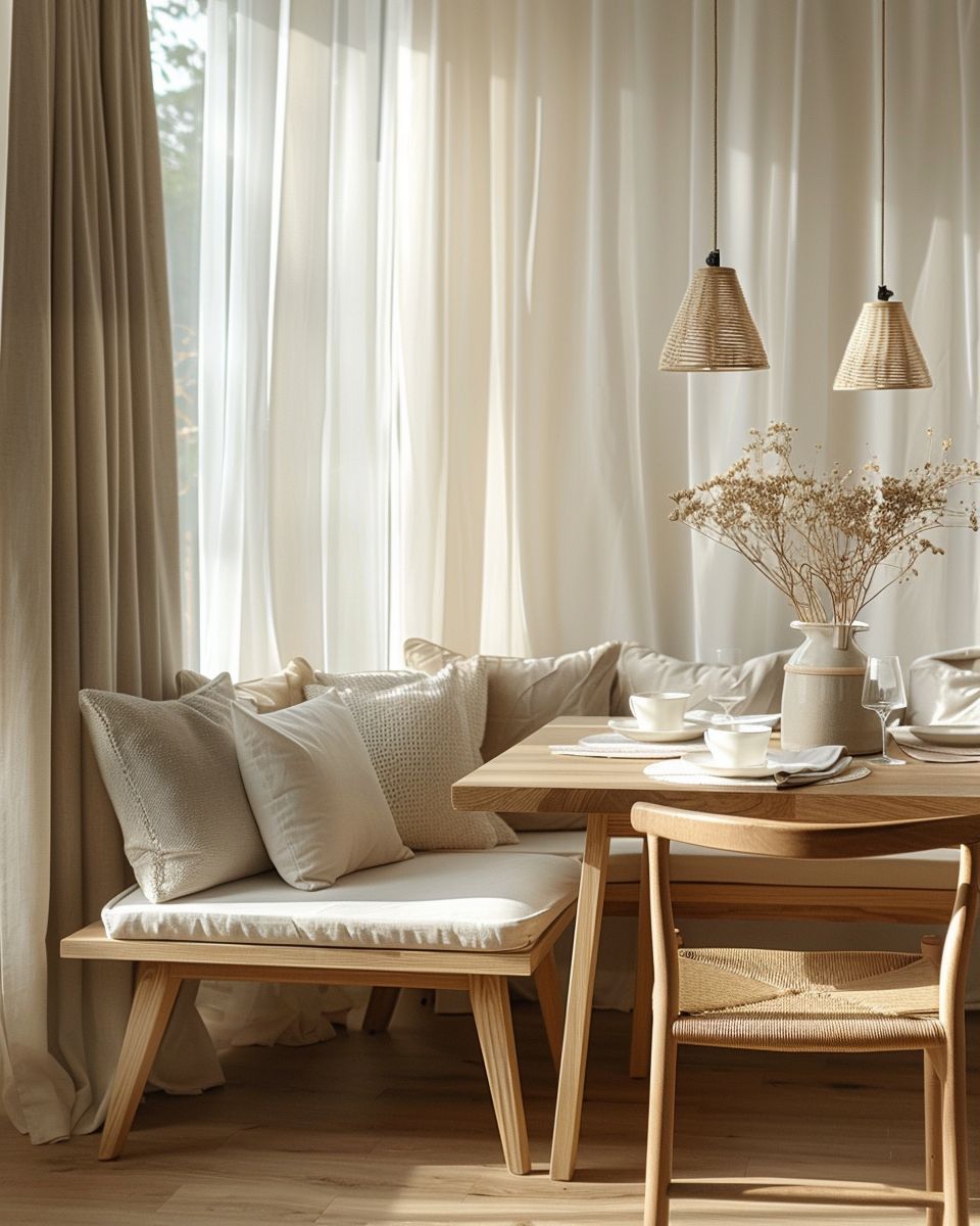 Inspiration: Esszimmer mit Eckbank- Gestalte eine Sitzbank mit Polsterauflage