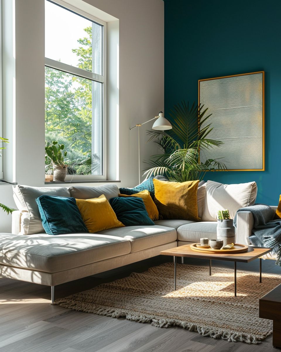 Wandfarbe für große Wohnzimmer 24 kreative Ideen   Hygge and Home