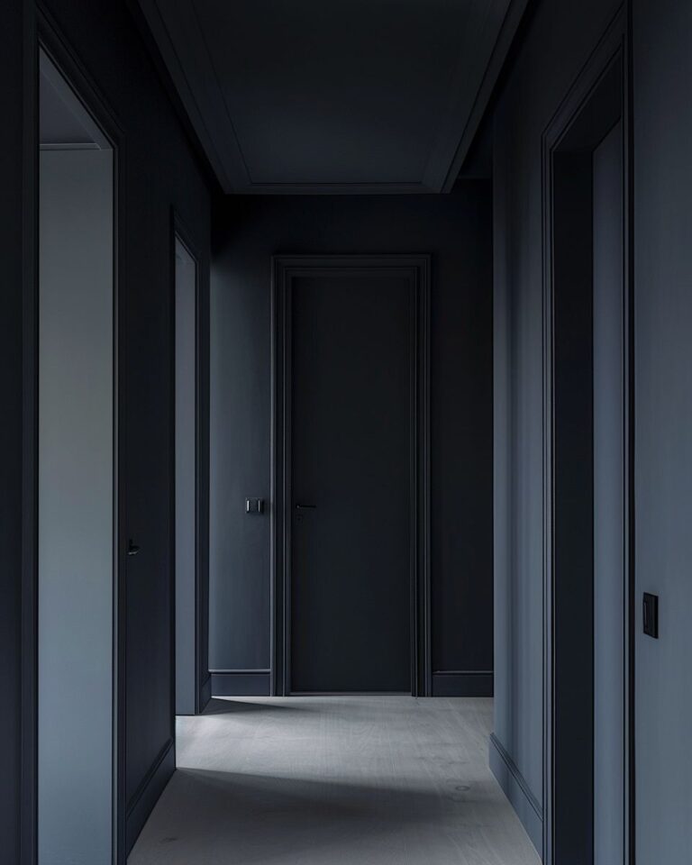 Ideen: Flur in dunklen Farben gestalten: 15 elegante Ideen - Hygge and Home