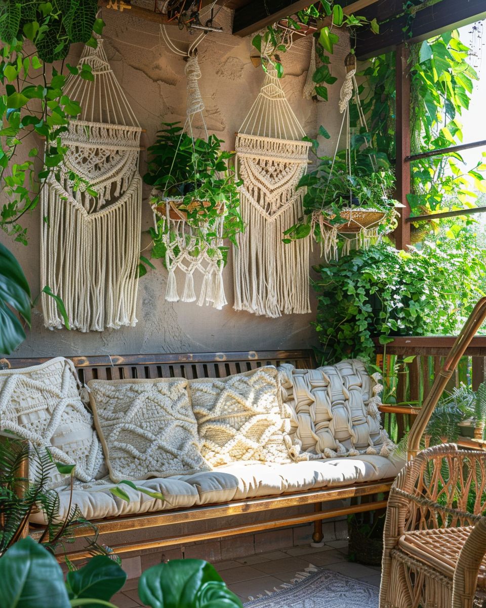 Boho-Balkon gestalten: 14 wunderschöne Ideen - Hygge and Home
