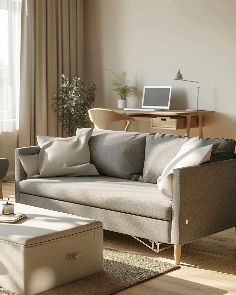 Ideen für Gästezimmer einrichten- Wähle multifunktionale Möbel mit Stil