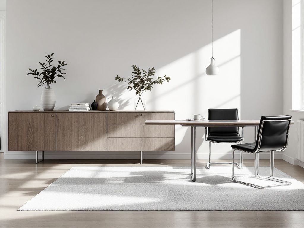 Einrichtung im Bauhausstil- Integriere funktionale Möbel mit Stil