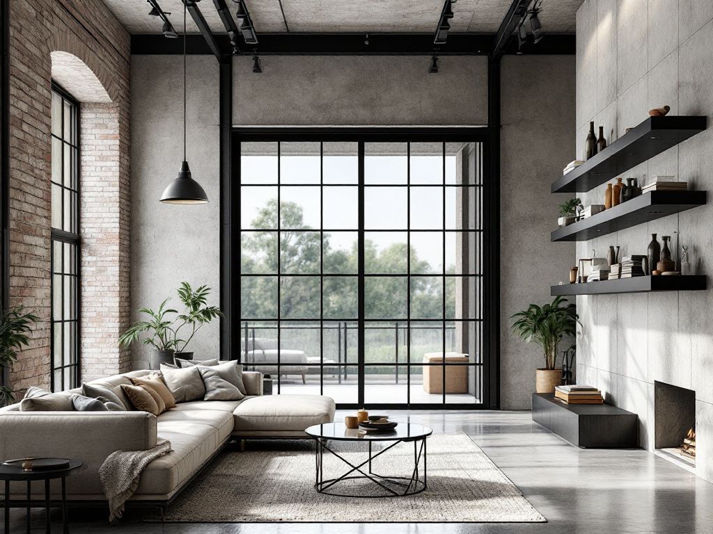 Einrichtungsstil: Industrial Style- Mixe Glas und Stahl für Leichtigkeit
