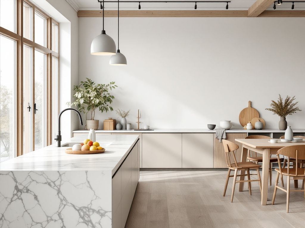 Einrichten mit Marmor- Kreiere mit Marmor ein minimalistisches Ambiente