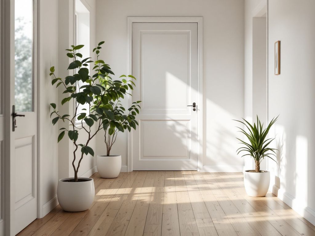 Feng-Shui-im-Flur- Platziere Pflanzen für lebendige Energie