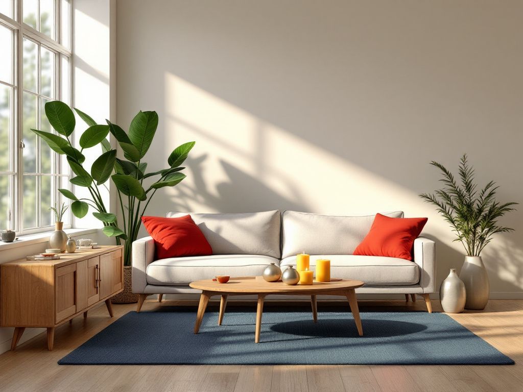 Feng-Shui im Wohnzimmer- Füge Elemente der fünf Wandlungsphasen harmonisch ein