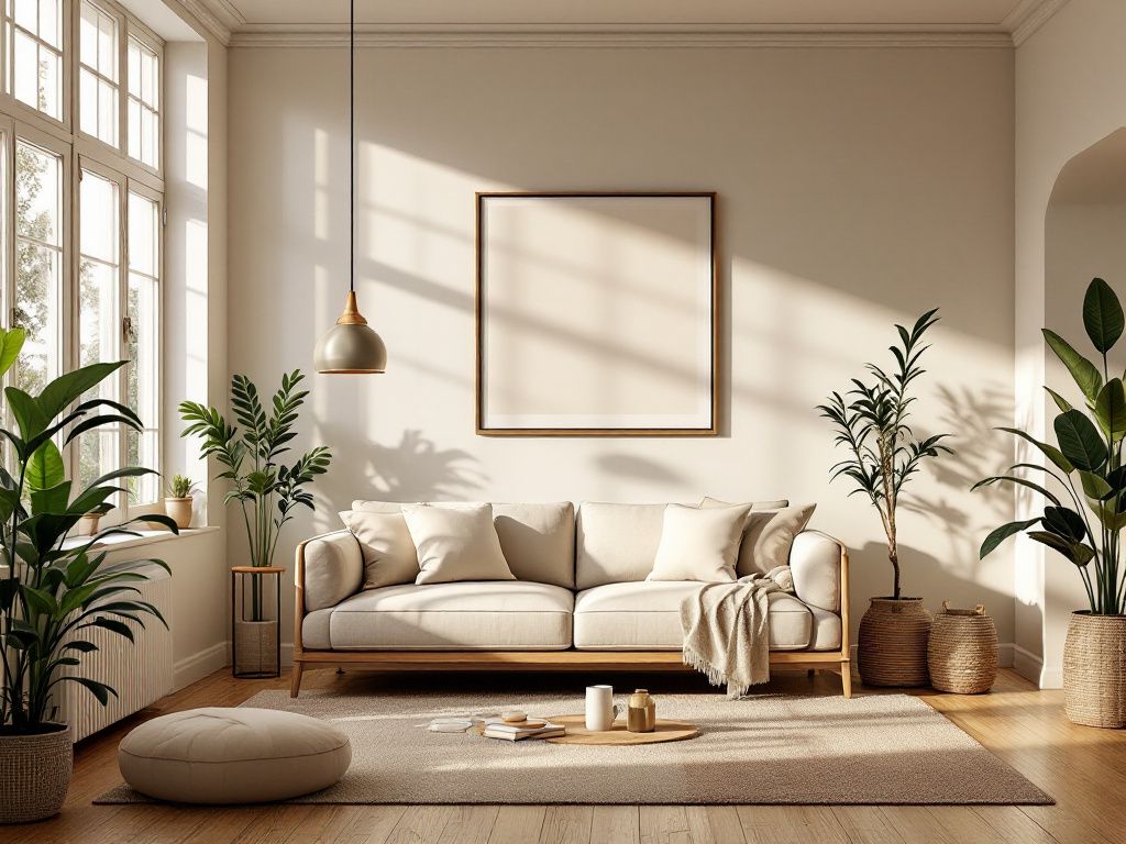 Feng-Shui im Wohnzimmer- Stelle das Sofa nie direkt zur Tür