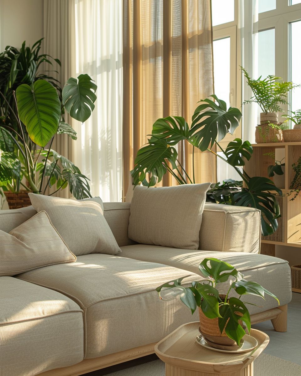 Ferienwohnung einrichten- Arrangiere Pflanzen für ein lebendiges Ambiente