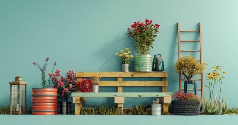 Garten-Upcycling-Ideen: 16 kreative Ideen für draußen