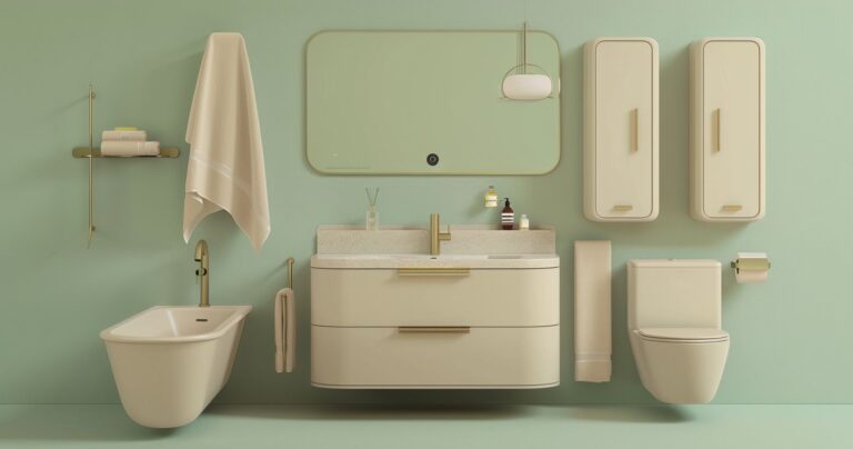 Ideen für Badezimmer in Beige: 16 stilvolle Ideen