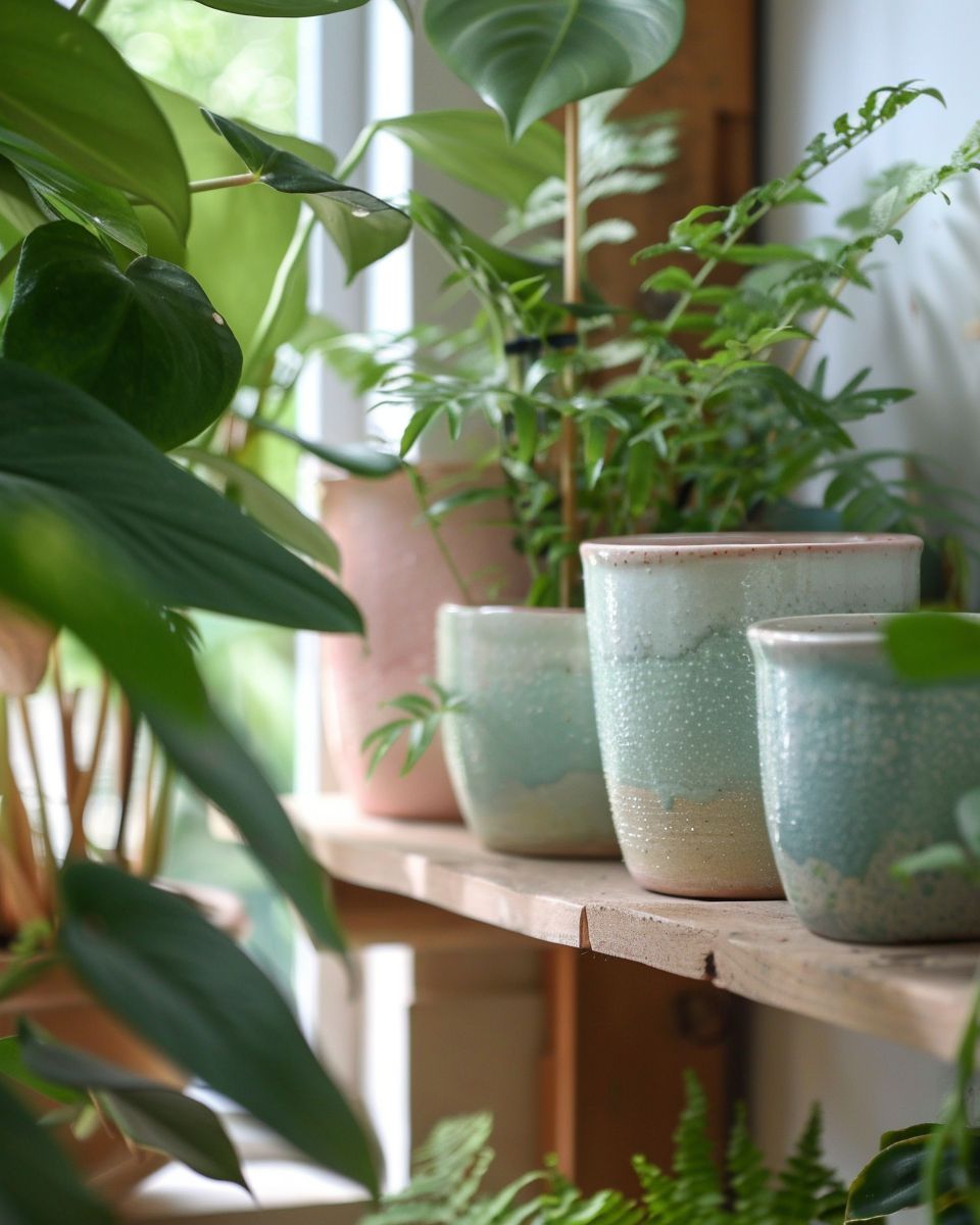 Ideen: Blumentopf-Upcycling- Lasiere Tongefäße für individuellen Look