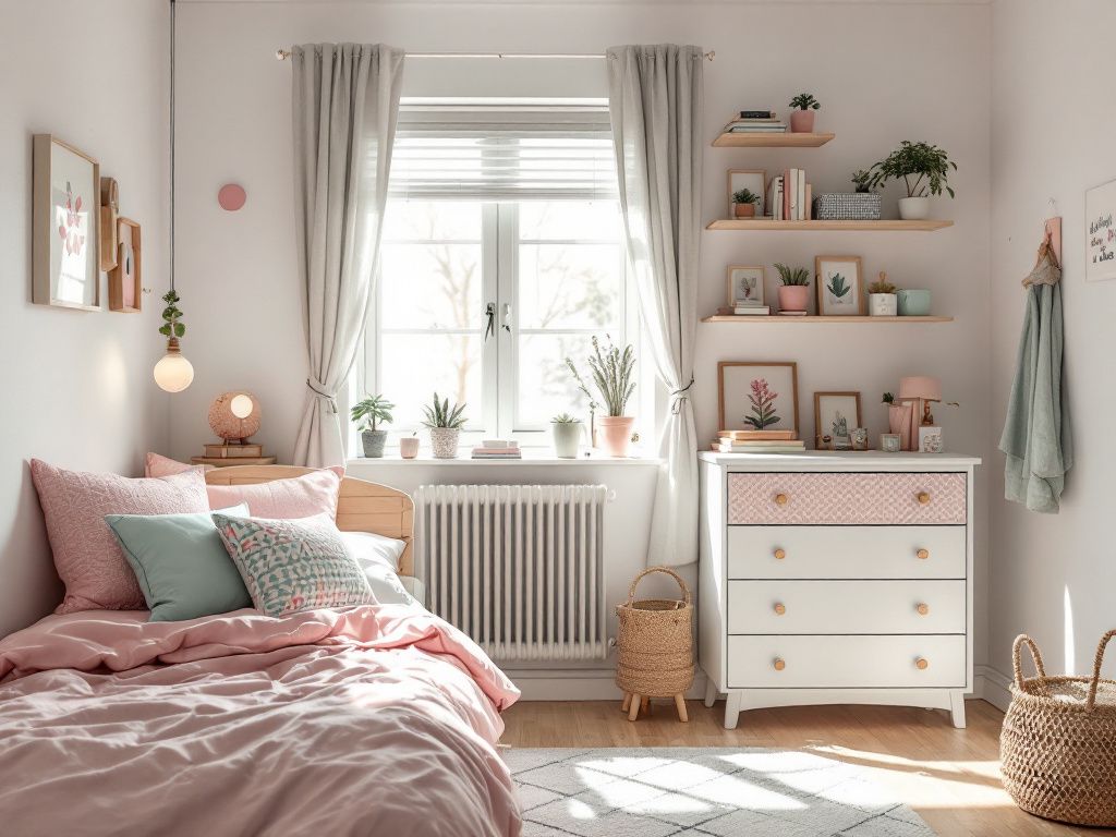 Ideen: Jugendzimmer für Mädchen einrichten-
Personalisiere Möbel mit buntem Washi-Tape
