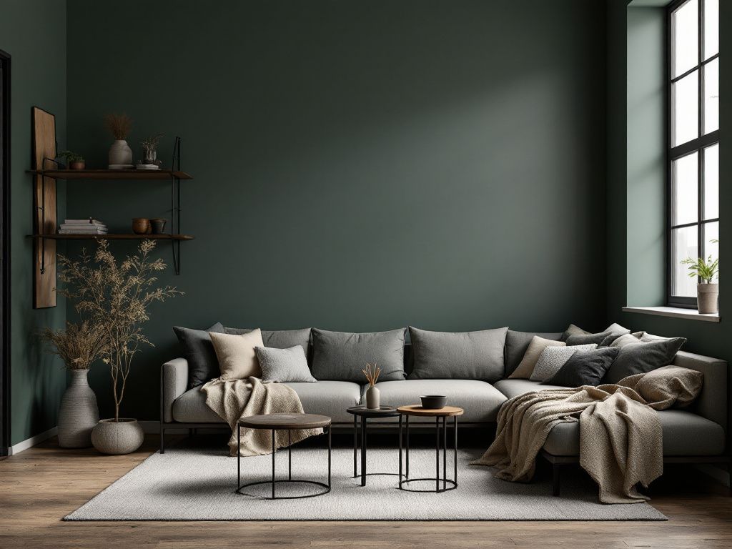 Inspiration: Männerzimmer einrichten- Beruhige den Raum mit gedeckten Farben