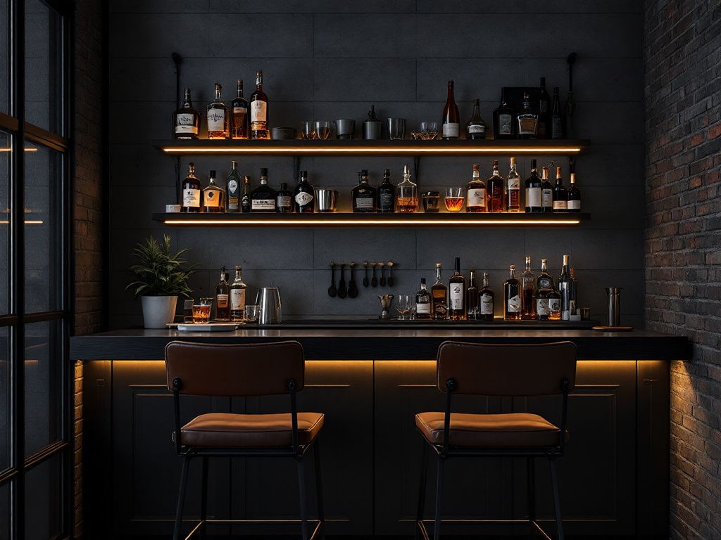 Inspiration: Männerzimmer einrichten- Ergänze dein Setup mit einer Bar-Ecke