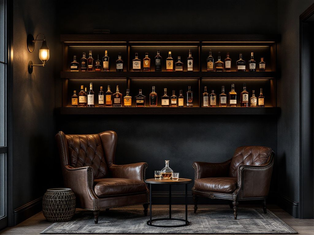 Inspiration: Männerzimmer einrichten- Gestalte eine Whisky-Ecke mit Stil