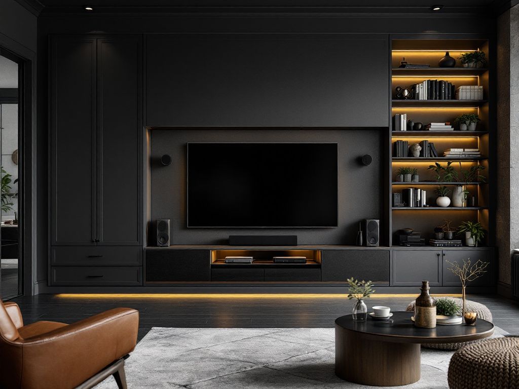 Inspiration: Männerzimmer einrichten- Integriere Technik stilvoll in dein Design