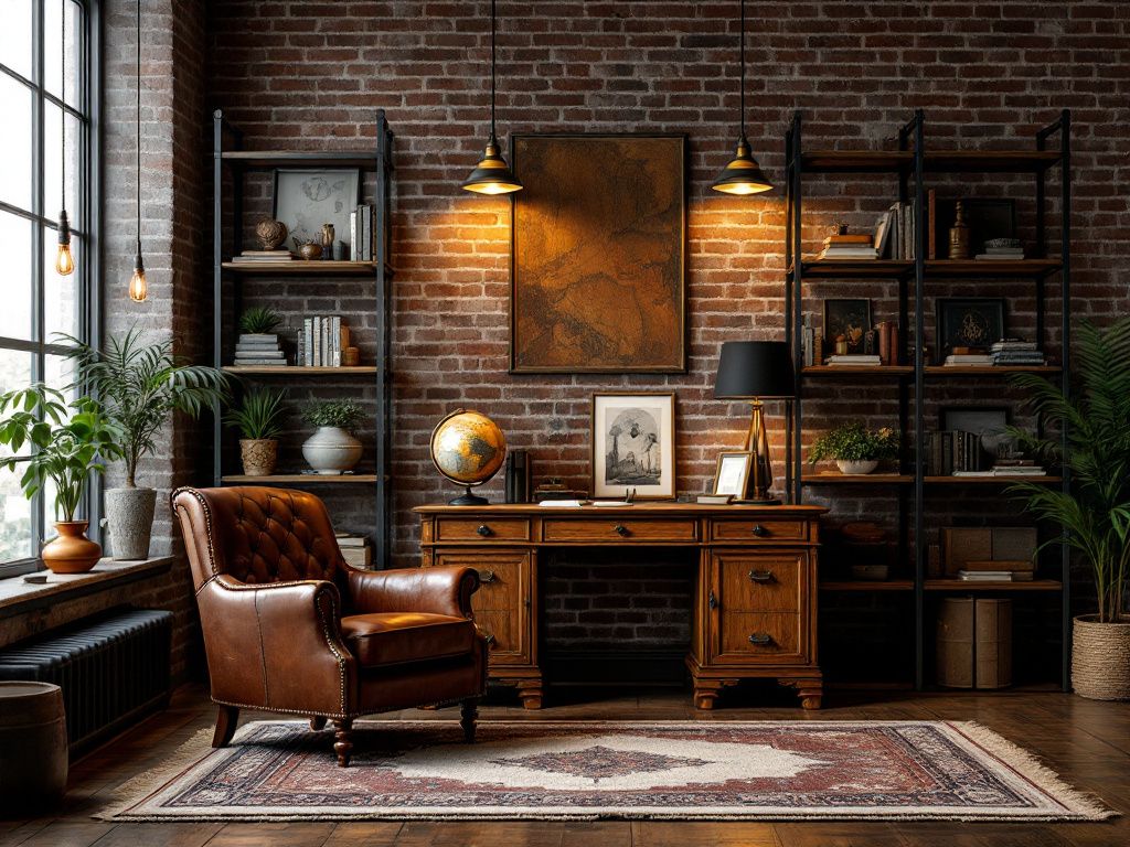 Inspiration: Männerzimmer einrichten- Integriere Vintage-Elemente für Charakter