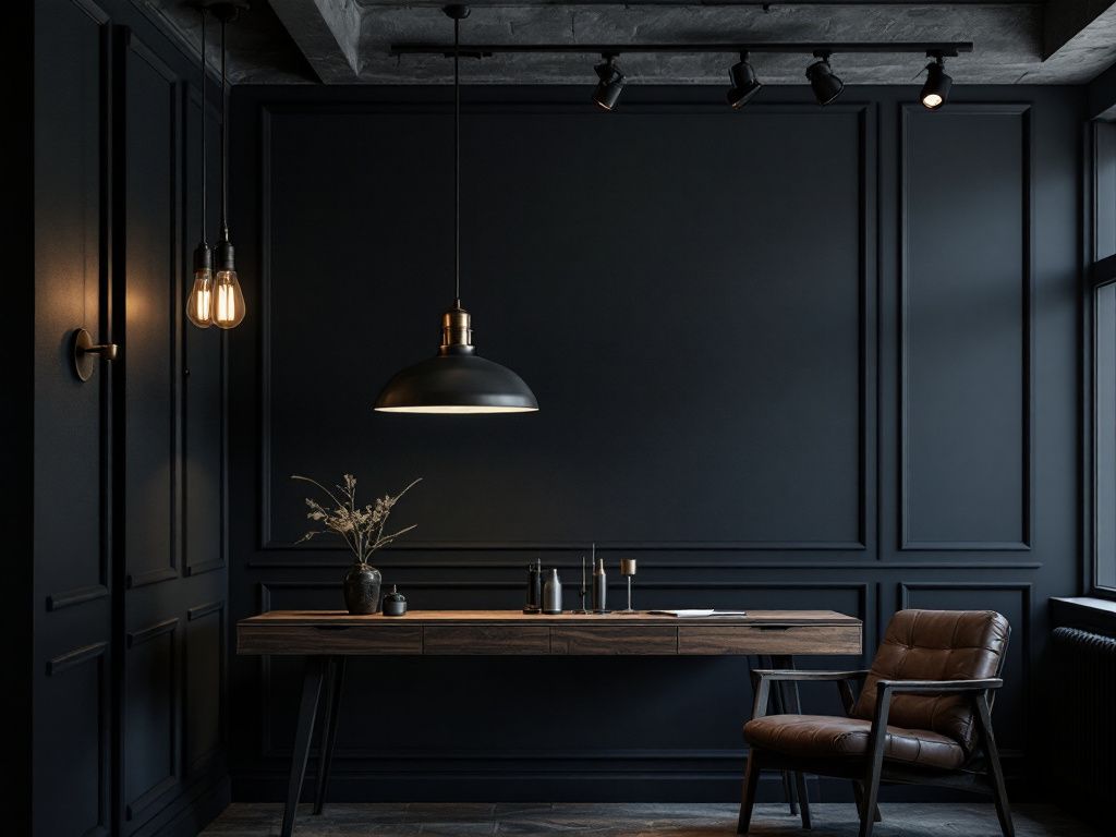 Inspiration: Männerzimmer einrichten- Setze Akzente mit industriellen Lampen