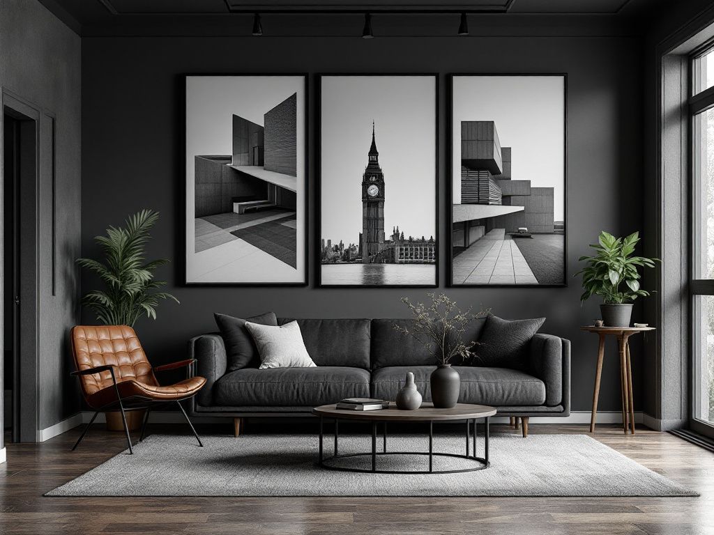 Inspiration: Männerzimmer einrichten- Wähle Statement-Kunst für maskuline Wände
