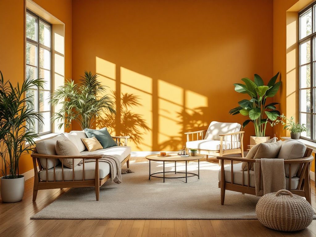 Inspiration für warme Wandfarben-
Verwandle Räume mit sonnigem Ocker