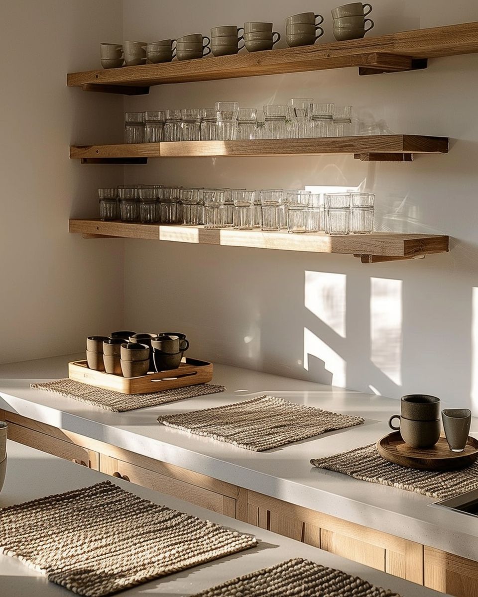 Küche ohne Hängeschränke einrichten: 20 stilvolle Ideen - Hygge and Home