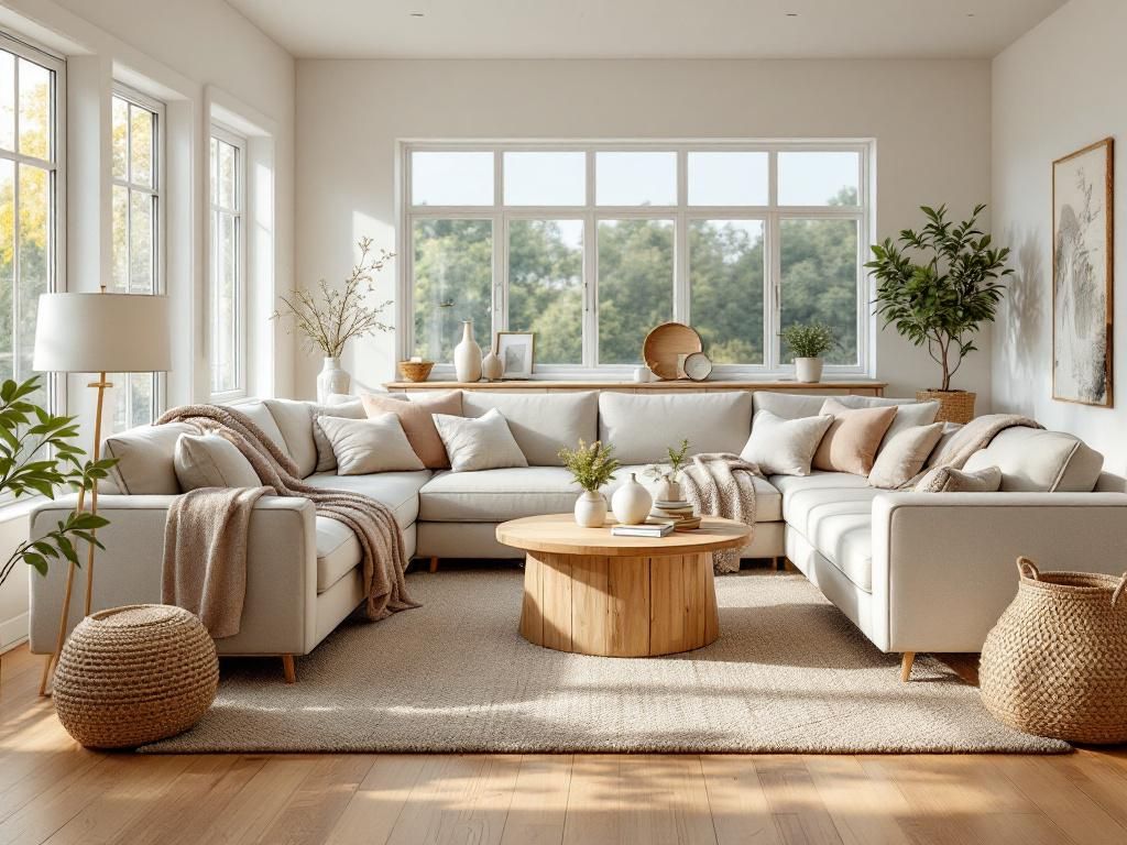 Einrichtungsstil: Modern Country Style- Ordne Möbel für gemütliche Kommunikation.