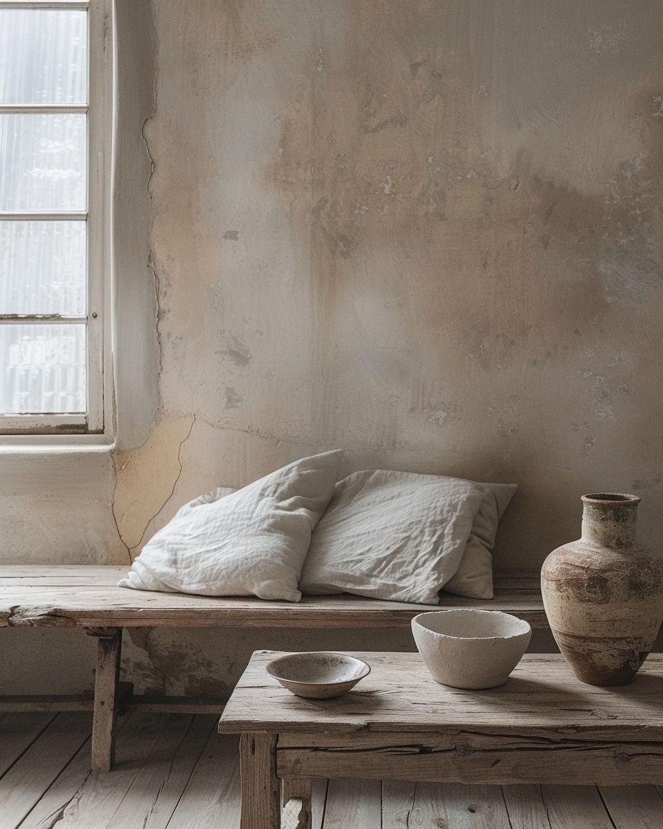 Einrichtungsstil: Wabi-Sabi- Umarme das Vergängliche mit Gelassenheit.