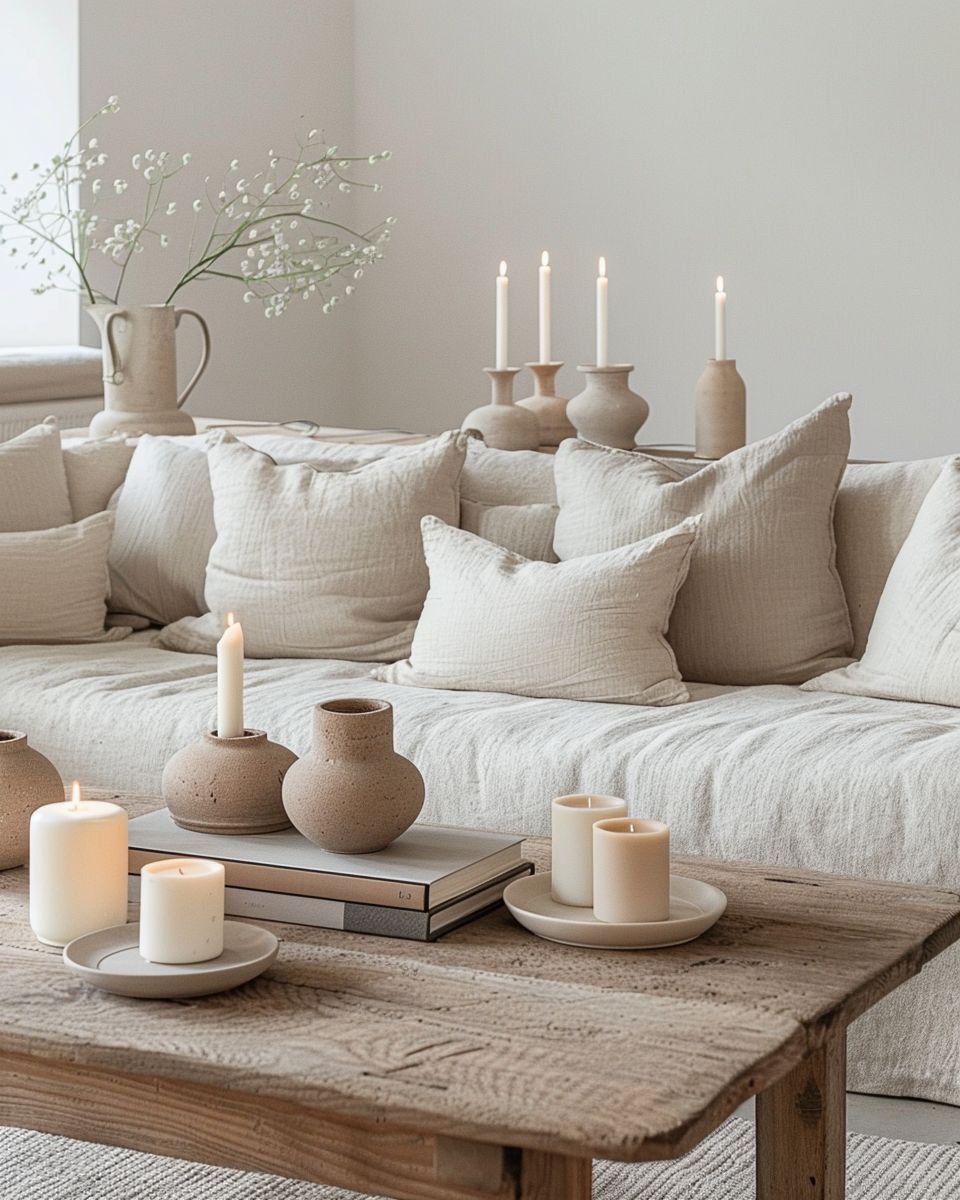 Hygge: Einrichtungsstil- Ordne Deko in ruhigen, harmonischen Gruppen
