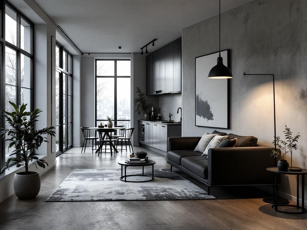 Männerwohnung einrichten- Dekoriere minimalistisch für einen aufgeräumten Look