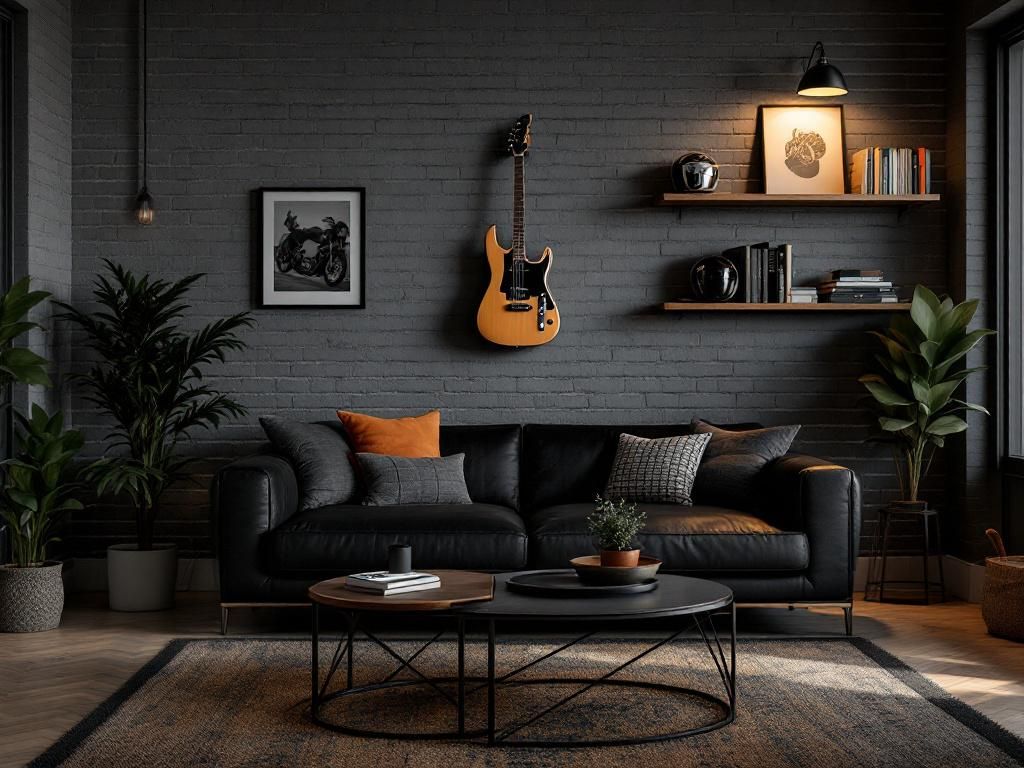 Männerwohnung einrichten- Präsentiere Hobbys als Teil der Einrichtung