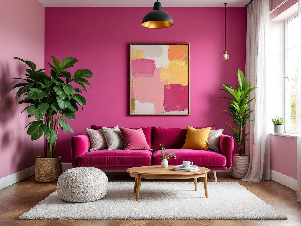 Einrichtungsideen mit der Farbe Fuchsia- Erschaffe mit Fuchsia eine kreative Atmosphäre